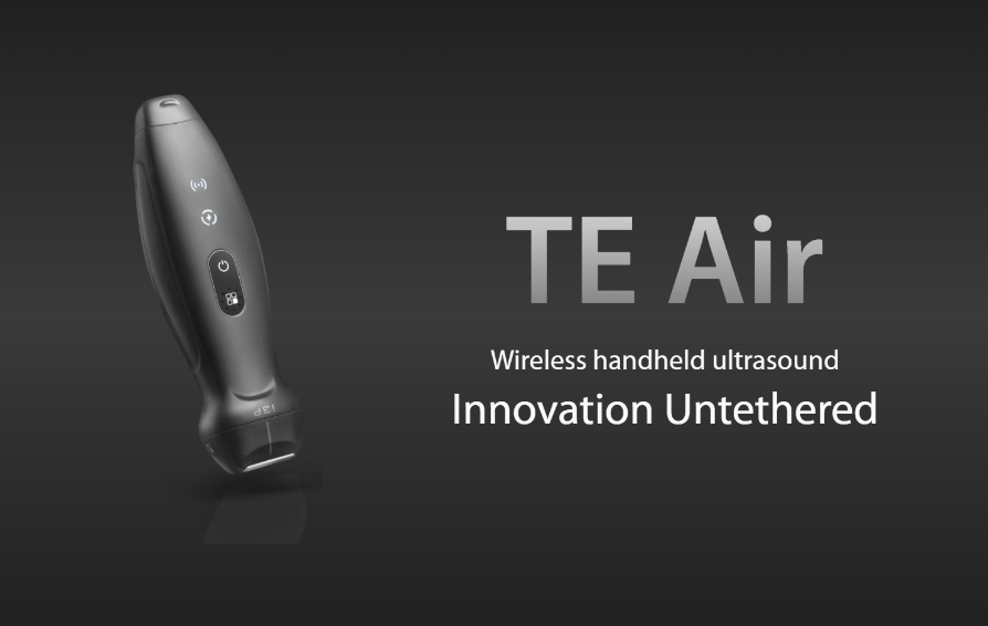 wireless handheld ultrasound te air