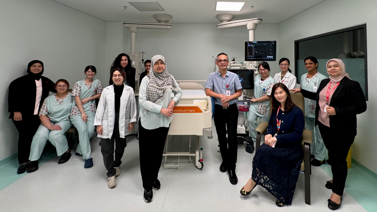 Ties of Pediatric Care - Hospital management team group photo in ICU